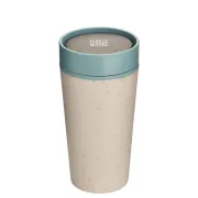 Kubek Circular Cup pojemność 340ml kolor kremowo - błękitny