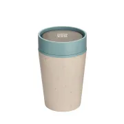 Kubek Circular Cup 227ml kremowo - błękitny