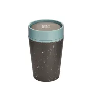 Kubek Circular Cup 227ml czarno - błękitny