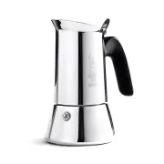 Bialetti New Venus kawiarka stalowa na indukcję 4 tz / 170 ml srebrna