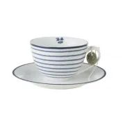 Laura Ashley Candy Stripe filiżanka cappuccino pojemność 230 ml