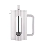 Klausberg French press zaparzacz do kawy i herbaty 600 ml kremowy