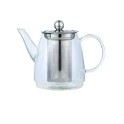 Kinghoff Szklany zaparzacz z sitkiem pojemność 900 ml