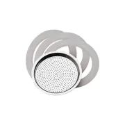 Uszczelki i sitko do kawiarek aluminiowych Pedrini rozmiar 3 tz