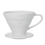 Dripper Ceramiczny Tiamo biały V01