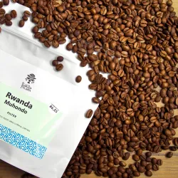 Rwanda Muhondo Grade A1 Natural Bourbon 250g 250 do french press/Aeropress