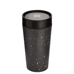 Kubek Circular Cup 340 ml kolor czarno - czarny