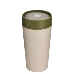 Kubek Circular Cup 340 ml kolor kremowo - zielony