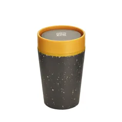 Kubek Circular Cup pojemność 227ml kolor czarno - żółty