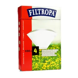 Filtropa Filtry no. 4 do dripperów i ekspresów przelewowych 1-4 filiżanki