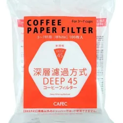CAFEC Filtry papierowe Deep 45 3-7 filiżanek 100 szt.
