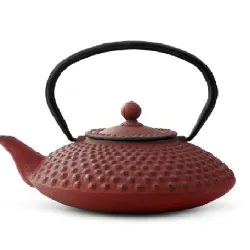 Bredemeijer Xilin żeliwny zaparzacz do herbaty czerwony 1250 ml