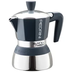Pedrini MyMoka Induction Antracyt NEW 3 espresso