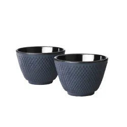 Bredemeijer Xilin Jang czarki 2 sztuki niebieskie