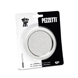 Uszczelki + sitko do kawiarek stal. Pezzetti rozmiar 10 tz