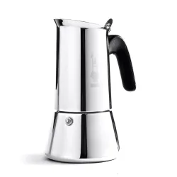 Bialetti New Venus kawiarka stalowa na indukcję 10 tz / 460 ml srebrna