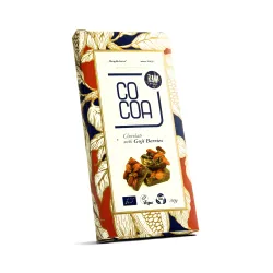 COCOA Czekolada z jagodami goji BIO waga 50 g