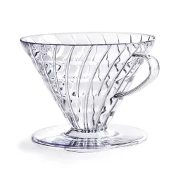 Hario dripper V60 plastikowy przezroczysty V02