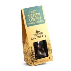 Beskid Chocolate Orzechy laskowe w gorzkiej czekoladzie waga 50 g