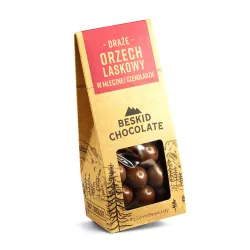 Beskid Chocolate Orzechy laskowe w mlecznej czekoladzie 50 g