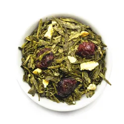Herbatka Sencha Pomarańczowo-Żurawinowa 100 g