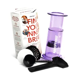 AeroPress Clear zaparzacz do kawy kolor fioletowy