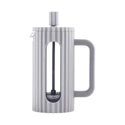 Klausberg French press zaparzacz do kawy i herbaty 350 ml szary