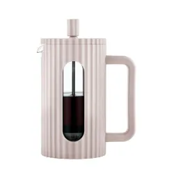 Klausberg French press zaparzacz do kawy i herbaty 600 ml beżowy