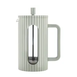Klausberg French press zaparzacz do kawy i herbaty 1000 ml oliwkowy