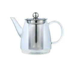 Kinghoff Szklany zaparzacz z sitkiem 900 ml