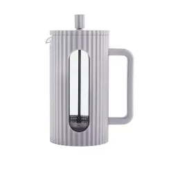 Klausberg French press zaparzacz do kawy i herbaty 1000 ml szary
