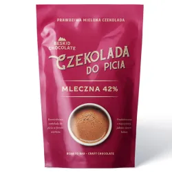 Beskid Chocolate Mleczna Czekolada do picia 42% waga 200 g