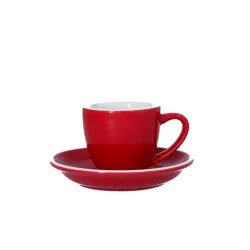 EPIC filiżanka do espresso 70 ml czerwona