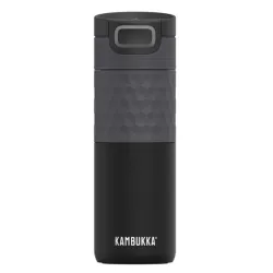 Kambukka Etna Grip Black Steel kubek termiczny pojemność 500 ml