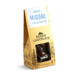 Beskid Chocolate Migdał w gorzkiej czekoladzie 50 g