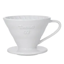 Dripper Ceramiczny Tiamo biały V02