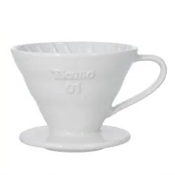 Dripper Ceramiczny Tiamo biały V01