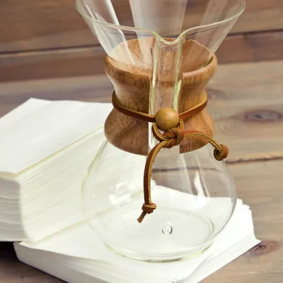 Zestaw Chemex Classic Coffeemaker 6 filiżanek i filtry FS-100 - miniatura 2