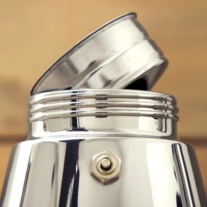 Bialetti New Venus kawiarka stalowa na indukcję 6 tz / 235 ml srebrna - zdjęcie 4