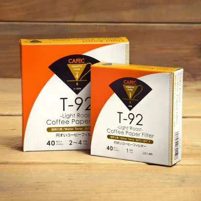 CAFEC Filtry papierowe T-92 Light Roast 40 szt. 1 filiżanka - miniatura 2
