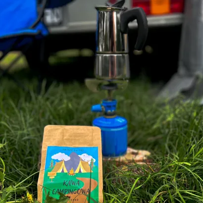 Kawa campingowa waga 250 zmielona do kawiarka (moka) - zdjęcie 3