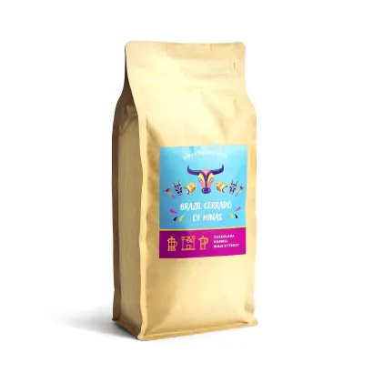 Brazil Cerrado Natural kawa ziarnista 1 kg - miniatura 1