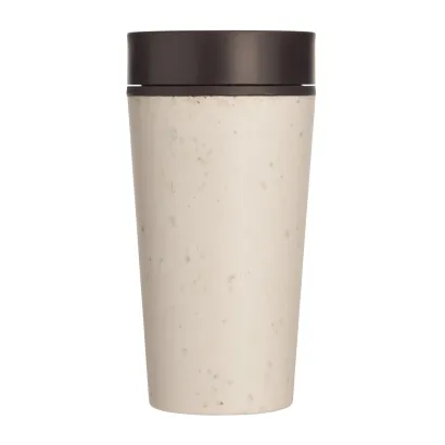 Kubek Circular Cup pojemność 340ml kolor kremowo - czarny - zdjęcie 2