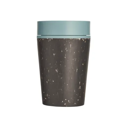 Kubek Circular Cup 227ml czarno - błękitny - zdjęcie 3
