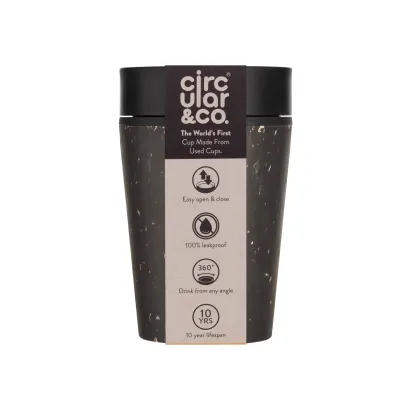 Kubek Circular Cup 227 ml kolor czarno - czarny - zdjęcie 2