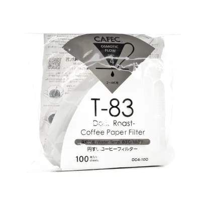 CAFEC Filtry papierowe TH-2 (dawniej T-83) Dark Roast 100 szt. 4 filiżanki - miniatura 1