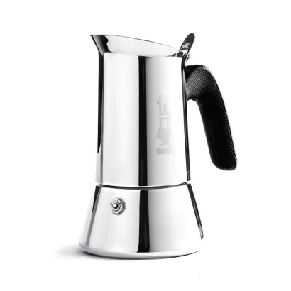Bialetti New Venus kawiarka stalowa na indukcję 4 tz / 170 ml srebrna - zdjęcie 1