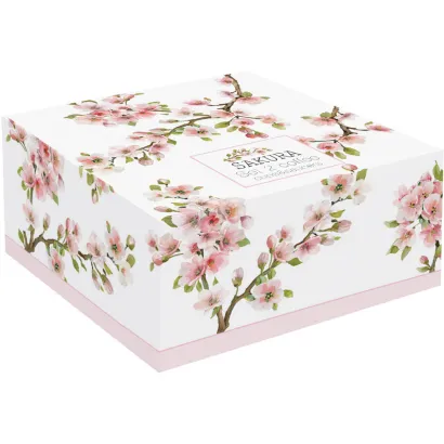 Sakura zestaw 2 filiżanek z drewnianymi spodkami 100 ml - zdjęcie 4