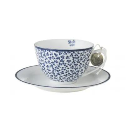 Laura Ashley Floris filiżanka cappuccino pojemność 230 ml - zdjęcie 1