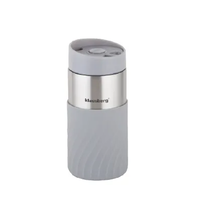 Klausberg Kubek termiczny 300 ml szary - miniatura 1